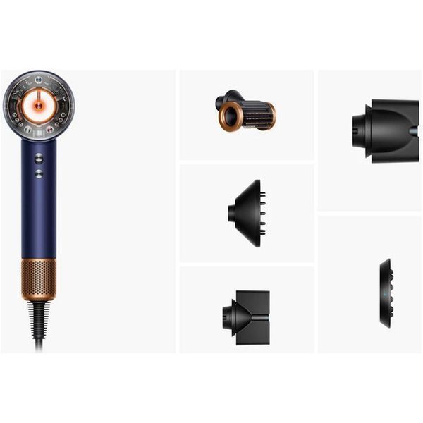 Мультистайлер Dyson Supersonic Nural Straight+Wavy Prussian Blue/Rich Copper (122612-01) 122612-01 фото