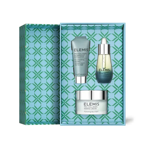 Набір Elemis The Pro Collagen Skin Trio Treat ексфоліант 15 мл, олія 15 мл, крем 30 мл 124855 фото